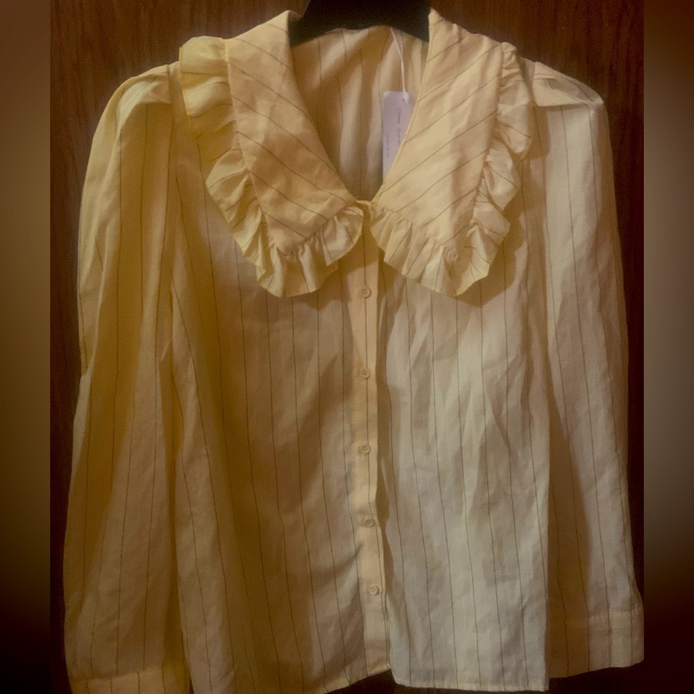 NWT button down blouse - Picture 2 of 6